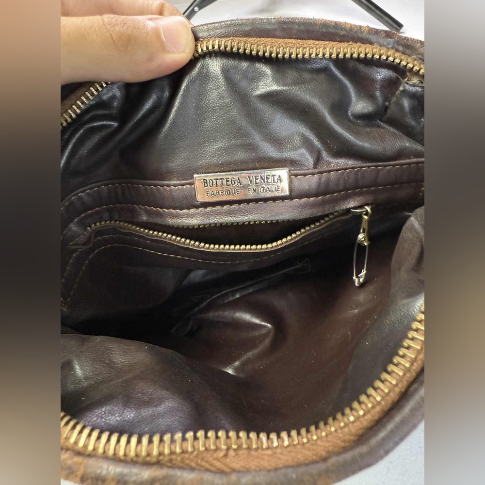 Bottega Veneta Intrecciato Crossbody Bag,  Vintage . Brown - Picture 3 of 15